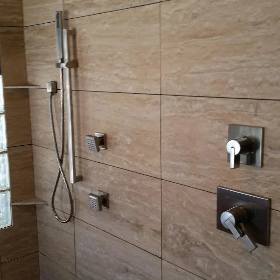Shower fixture installation for Water Heater Replacement in Milan